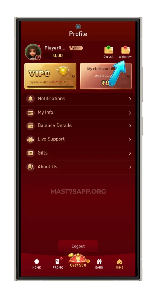 MAST79-WITHDRAW